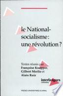 Le National-socialisme