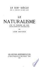 LE NATURALISME