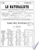 Le Naturaliste