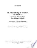 Le Néolithique ancien provençal