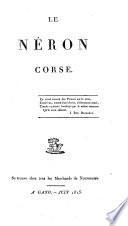 Le Néron corse ...