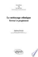 Le nettoyage ethnique