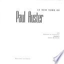 Le New York de Paul Auster