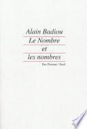 Le Nombre et les Nombres