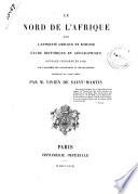 Le nord de l'Afrique dans l'antiquité grecque et romaine