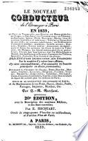 Le nouveau conducteur de l'étranger à Paris 1839