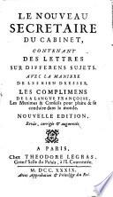 Le nouveau secretaire du cabinet,