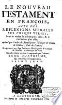 Le Nouveau Testament en François,