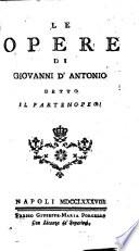 Le Opere di Giovanni d'Antonio