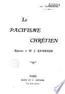 Le pacifisme chrétien