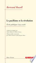 Le Pacifisme et la Révolution
