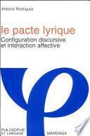 Le pacte lyrique