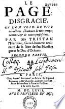 Le page disgracié