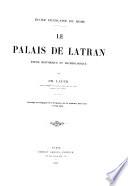 Le palais de Latran