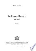 Le papyrus Harris I (BM 9999), pack en 2 volumes : tomes 1 et 2