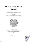 Le papyrus magique Harris