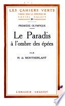 Le paradis à l'ombre des épées
