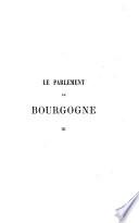 Le parlement de Bourgogne