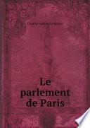 Le parlement de Paris
