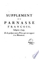 Le Parnasse François, dédié au Roi ...