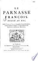 Le parnasse françois... par M. Titon Du Tillet,...