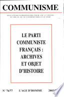 Le parti communiste français