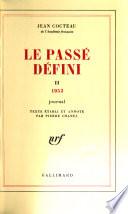 Le passé défini: 1953