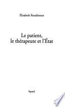 Le patient, le thérapeute et l'État