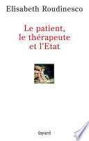 Le patient, le thérapeute et l'Etat