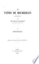Le patois de Bourberain (Côte-d'or) ...