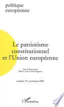 Le patriotisme constitutionnel et l'Union européenne