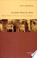 Le pays dont je rêve