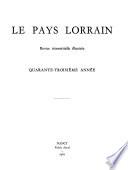 Le Pays lorrain