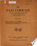 Le Pays lorrain