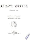 Le Pays lorrain