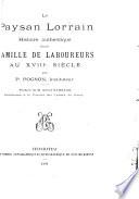 Le paysan lorrain