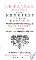 Le paysan parvenu, ou Les memoires de M***