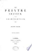 Le peintre graveur: Dutch and Flemish engravers