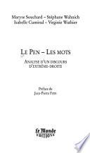 Le Pen, les mots