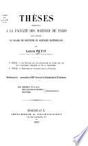 Le pétiole des dicotylédones au point de vue de l'anatomie comparée et de la taxinomie