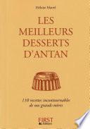 Le Petit Livre de - Meilleurs desserts d'antan