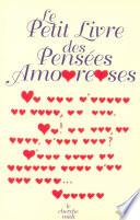 Le petit livre des pensées amoureuses