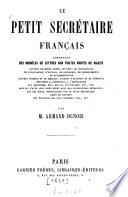 Le petit secrétaire français