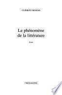 Le phénomène de la littérature