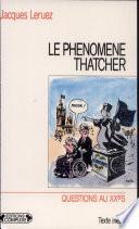 Le phénomène Thatcher