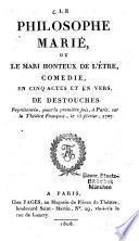 Le Philosophe marié, ou le Mari honteux de l'être
