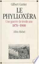 Le phylloxéra