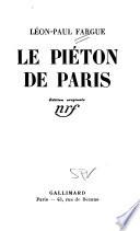 Le piéton de Paris