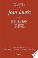 Le pluralisme culturel