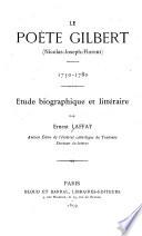 Le poète Gilbert (Nicolas-Joseph-Florent)